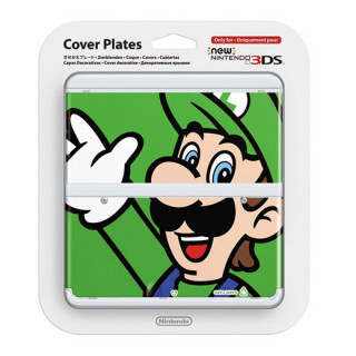New Nintendo 3DS Cover Plate (Luigi) (Cover) 3DS