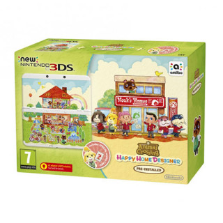 New Nintendo 3DS Animal Crossing Happy Home Designer + Kartyacsomag 3DS