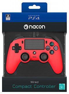 Nacon Wired Compact Controller PS4OFCPADRED PS4