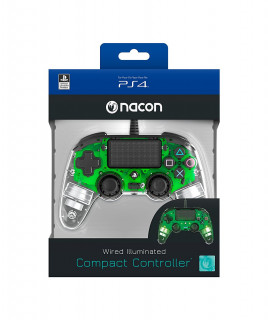 Nacon Wired Compact Controller PS4 ps4hwnaconwicccgreen PS4