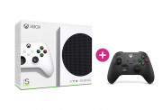 Xbox Series S 512GB + druhý Xbox ovládač (Čierny) 