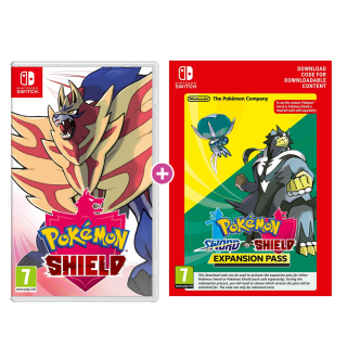 Pokémon Shield + Expansion Pass Switch