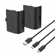 VENOM VS2882 Xbox Series S & X čierne batérie (2 ks) + nabíjací kábel 3 m 