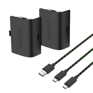 VENOM VS2882 Xbox Series S & X čierne batérie (2 ks) + nabíjací kábel 3 m Xbox Series