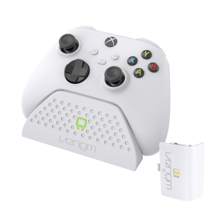 VENOM VS2870 Xbox Series S & X biela nabíjačka + 1 batéria Xbox Series