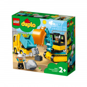 LEGO DUPLO  Nákladiak a pásový bager (10931) 