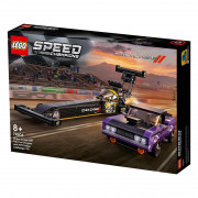 LEGO Speed Champions Mopar Dodge//SRT Top Fuel Dragster and 1970 Dodge Challenger T/A (76904) 