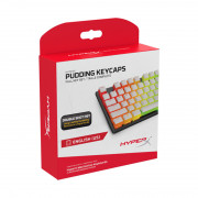 HyperX Pudding Keycaps - biele klávesy (US) (4P5P5AA#ABA) 