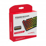 HyperX Pudding Keycaps - čierne klávesy (US) (4P5P4AA#ABA) 