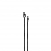 Spartan Gear USB Type C kábel - 2m (Čierny) 