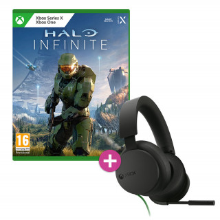 Halo Infinite + Xbox wired  stereo headset Xbox Series