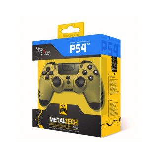 Metaltech Wireless Controller (Gold) - PS4 PS4