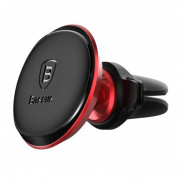 Baseus Magnetic magnetic car holder in ventilation grid, red 