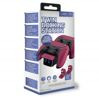 Venom Twin Docking Station Red VS5010  PS5