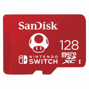 Sandisk microSDXC Nintendo Switch 128GB, 100MB/s, U3, C10, A1, UHS-1 