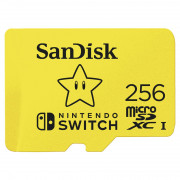 Sandisc microSDXC Nintendo Switch 256GB, 100MB/s, U3, C10, A1, UHS-1 