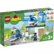 LEGO DUPLO Policajná stanica a vrtuľník (10959) 