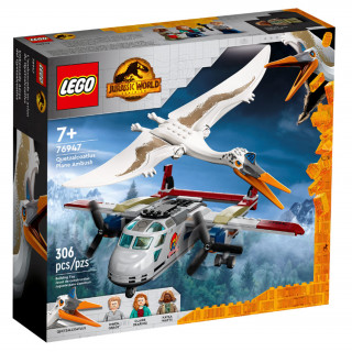 LEGO Jurassic World Quetzalcoatlus – prepadnutie lietadla (76947) Hračka