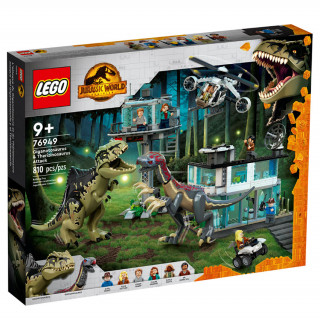 LEGO Jurassic World Útok Giganotosaura a Therizinosaura (76949) Hračka