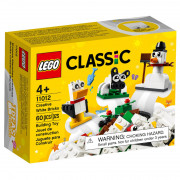 LEGO Classic Biele kreatívne kocky (11012) 