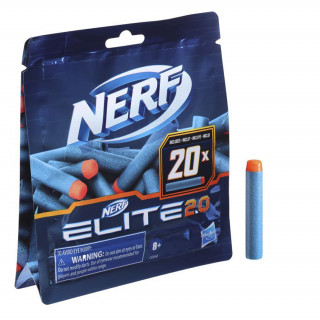 Hasbro Nerf Elite 2.0,  20 NÁHRADNÝCH ŠÍPOK (F0040) Hračka