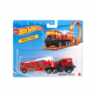 Mattel Hot Wheels Track Stars - Firehouse Fueler (HFC96) Hračka