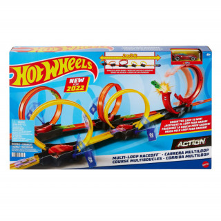Mattel Hot Wheels: Action - Multi-Loop Raceoff Track Set (HDR83) Hračka