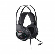 L33T Gaming GJALLARHORN RGB herné slúchadlá s mikrofónom - čierne 