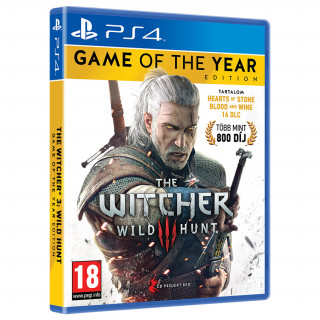 The Witcher 3: Wild Hunt Game of The Year Edition (GOTY) (HUN) PS4