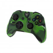 Xbox One silikónové púzdro na ovládač (Camo Green) 