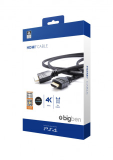 PlayStation 4 4K UHD HDMI Kábel (Bigben) PS4