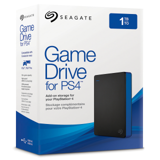 Seagate Game Drive for PS4 1TB -pevný disk čierny (STGD1000100) PS4