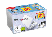 New Nintendo 2DS XL (White & Levendula) + Tomodachi Life 