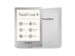 Pocketbook Touch Lux Matte Silver (PB627-S-WW) Ebook reader Tablety