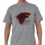 GAME OF THRONES - T-shirt  "The North…" sport grey - basic (S) thumbnail