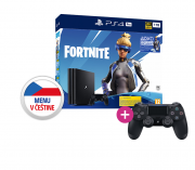 PlayStation 4 (PS4) Pro 1TB + Fortnite Neo Versa Bundle + PS4 Sony Dualshock 4 ovládač 