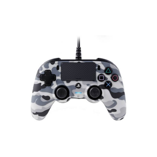 Nacon Káblový ovládač  pre Playstation 4 (PS4) (sivá farba) PS4
