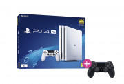 PlayStation 4 (PS4) Pro 1TB Glacier White + PS4 Sony Dualshock 4 Wireless Ovládač 