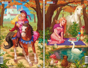 Larsen midi puzzle Princesses S14 