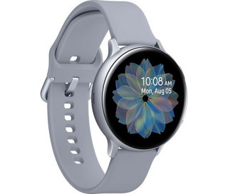 Samsung Galaxy Watch Active 44mm aluminum Silicone Strap Cloud Silver Mobile