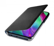 Samsung Galaxy A40 flip case Black 