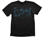 Call of Duty Modern Warfare T-Shirt "Blue Target" Black, XL 