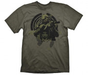 Call of Duty Modern Warfare T-Shirt "Soldier in Focus" Army, M 