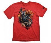 T-Shirt Call of Duty: Black Ops 4 T-Shirt "Battery Red", M 