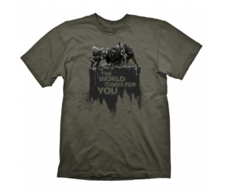 T-Shirt Days Gone T-Shirt "World comes for you" Army, S GE6421S Merch