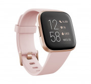 Fitbit Versa smart watch, Petal/Copper Rose Aluminum 
