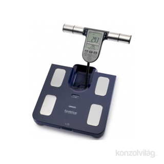Omron BF 511 Blue Bathroom Scale Body Composition Analyzer Home
