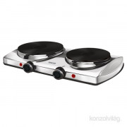 Sencor SCP 2255SS silver double electric hot plate 