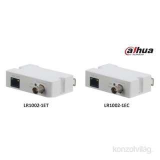 Dahua LR1002-1EC 1x RJ45 10/100, 1x BNC, PoE support Ethervet over Coax (EOC) converter (receiver) Home