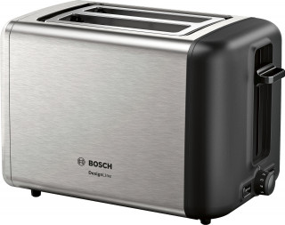 Bosch TAT3P420 DesignLine silver-black toaster  Home